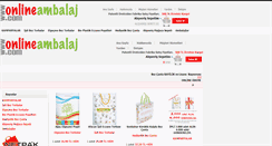 Desktop Screenshot of onlineambalaj.com